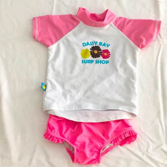 One Step Ahead Sun Smarties Rashguard Suit - Picture 1 of 7